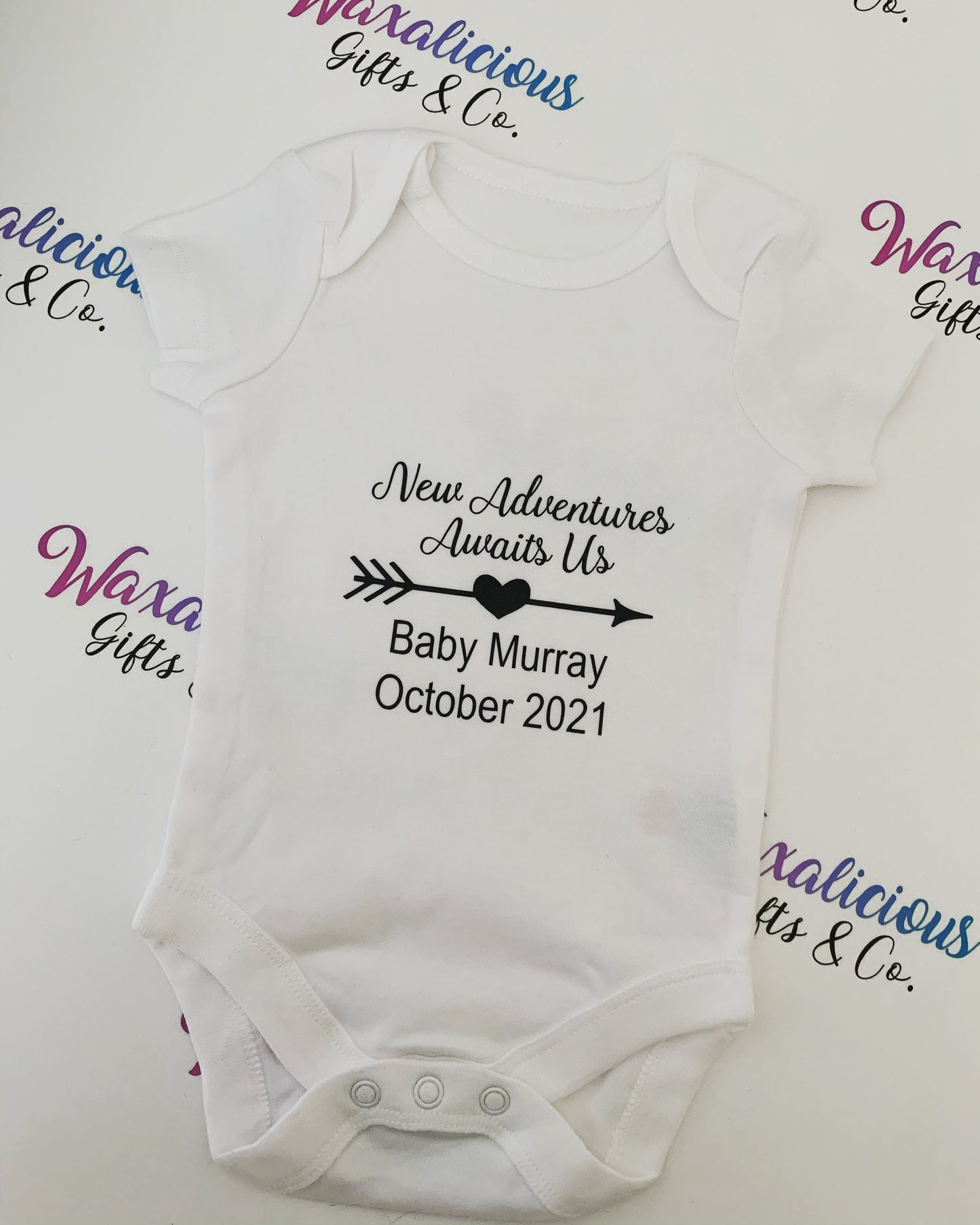 Baby Announcement Vest