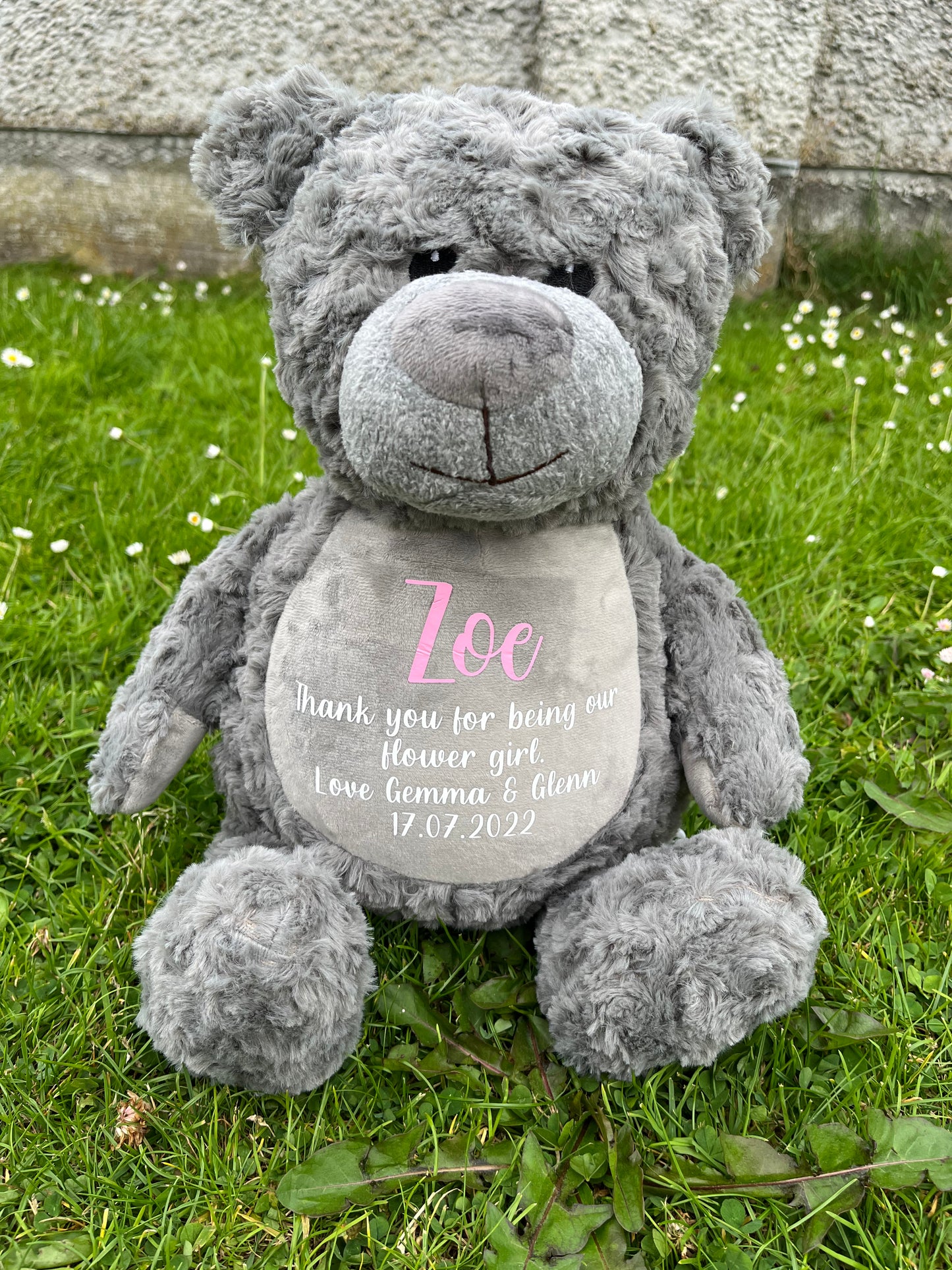 Flower Girl Teddy Bear